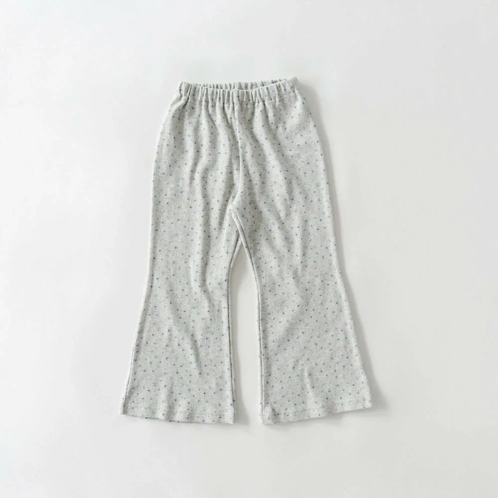 Рубчатые брюки-клеш Branshes, 92: Gray_Small Floral Pattern
