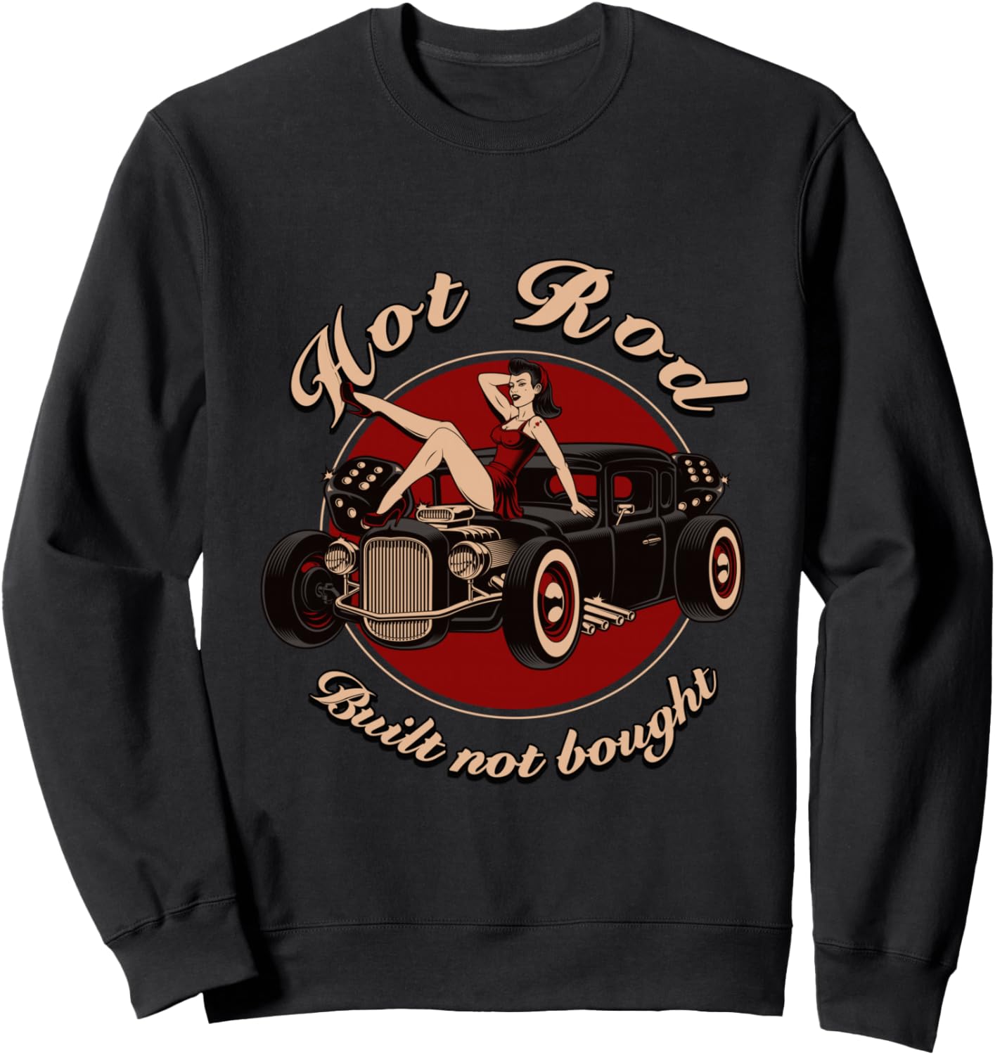 

Толстовка Hot Rod Built Not Buy Sexy Pin Up Dice Rockabilly Sexy, черная (black 19-3911tcx), размер S The Dirty Gringo, Черный, Толстовка Hot Rod Built Not Buy Sexy Pin Up Dice Rockabilly Sexy, черная (black 19-3911tcx), размер S The Dirty Gringo