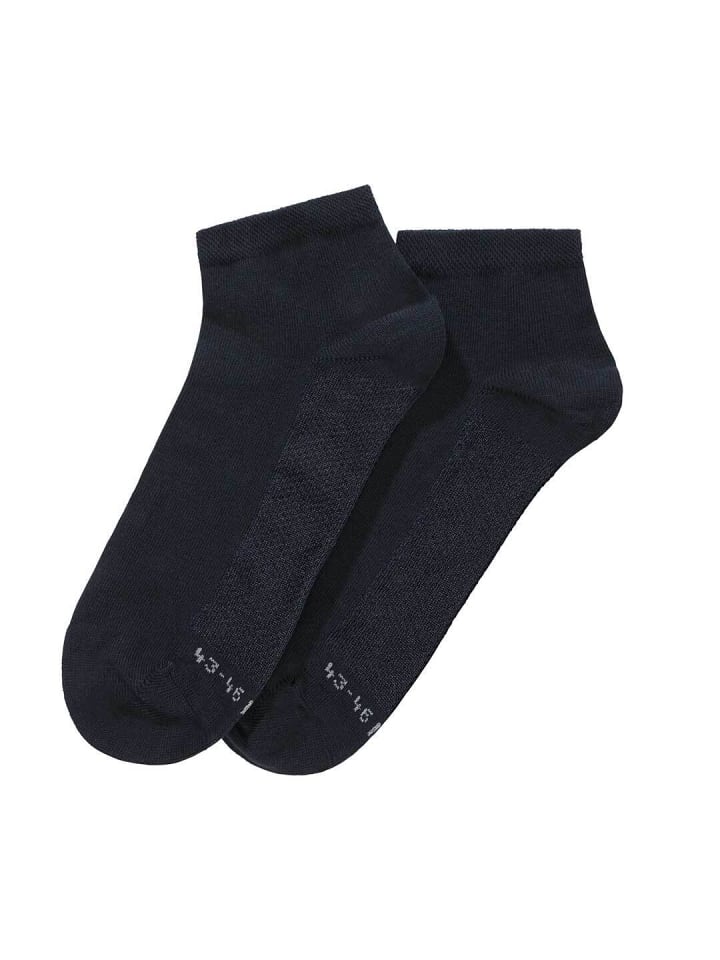 

Hudson Влагоотводящие носки для кроссовок из сухого хлопка, темно-синего цвета