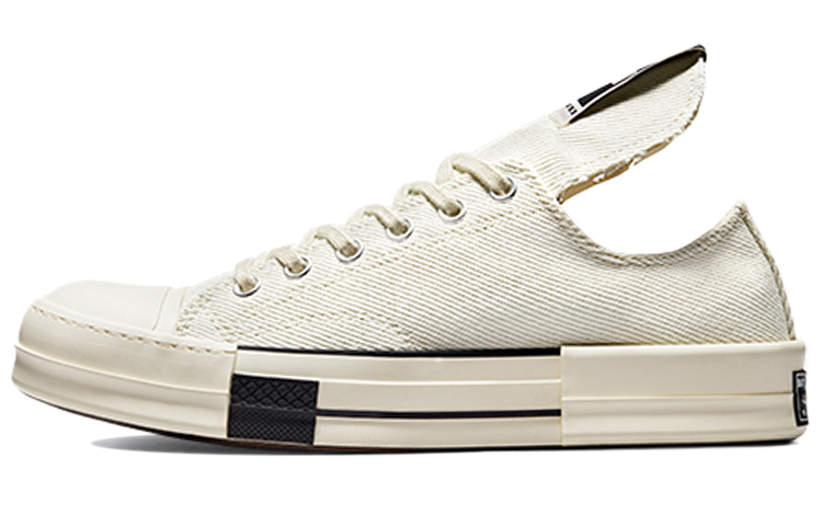 

Rick Owens DRKSHDW x Converse DRKSTR Chuck Taylor All-Star 70 Ox White