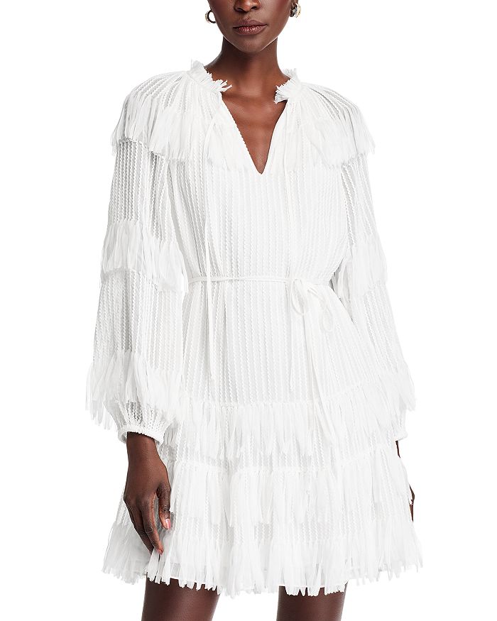 

Шифоновое платье Nora Kobi Halperin, слоновая кость/кремовый