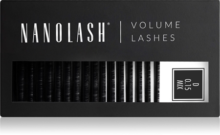 

Накладные ресницы Nanolash Volume Lashes, 0.15 D 6-13mm 1 szt.