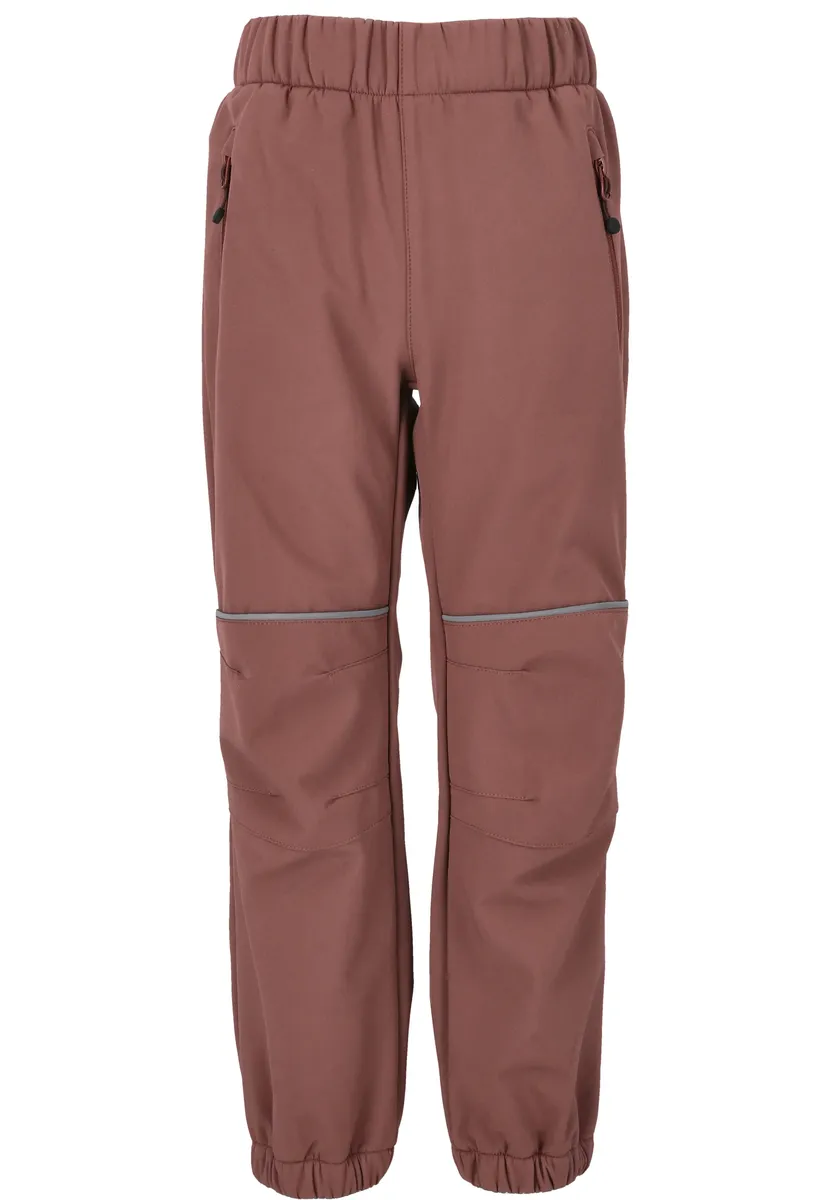

Брюки ZIGZAG softshell "Ludo", с водяным столбом 8000 мм, коричневый