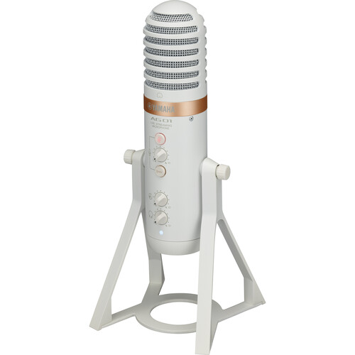 

USB-микрофон Yamaha AG01 для прямой трансляции (белый)