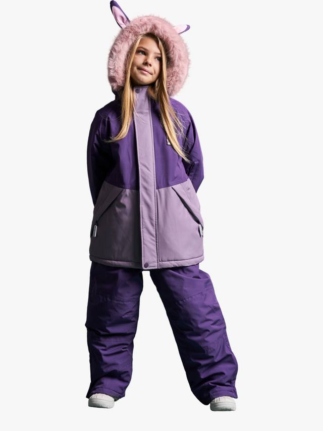 

Детская лыжная куртка Hop Waterproof Roarsome, Purple/Pink