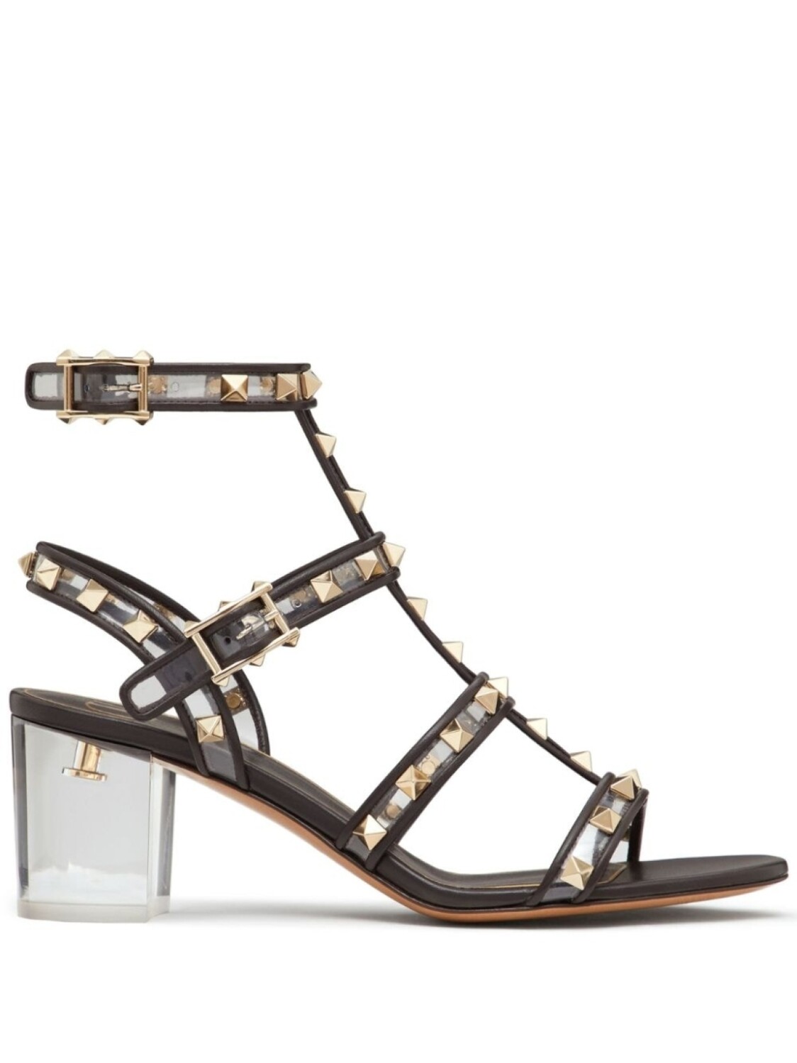 

Valentino Garavani босоножки Rockstud 60, коричневый