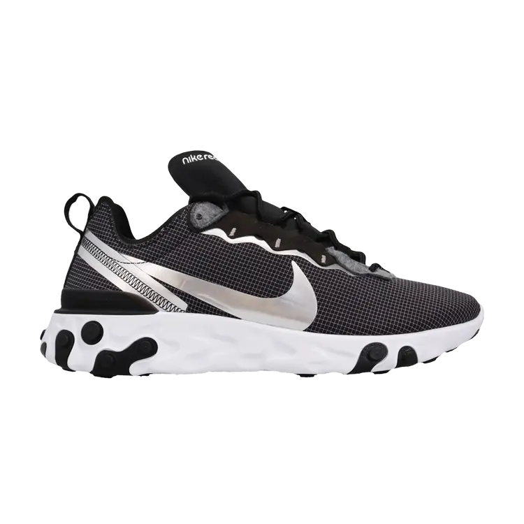 

Кроссовки Nike React Element 55, черный