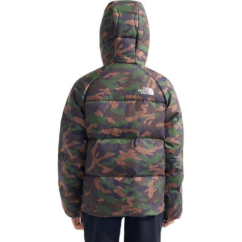 THE NORTH FACE Пуховик Camouflage Print для подростков — фото 3