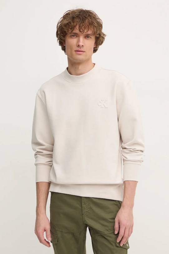 

Толстовка Calvin Klein Jeans, бежевый