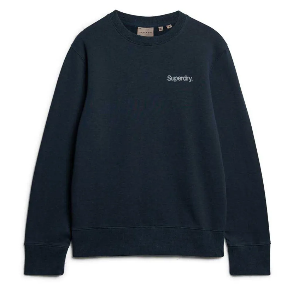 

Толстовка Superdry Core Logo City Loose, синий