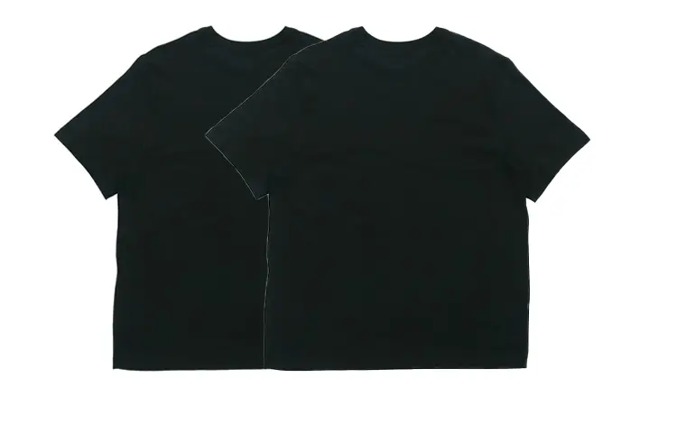 Комплект футболок Nike Sportswear Icon Futura, 2 предмета, черный — фото 2