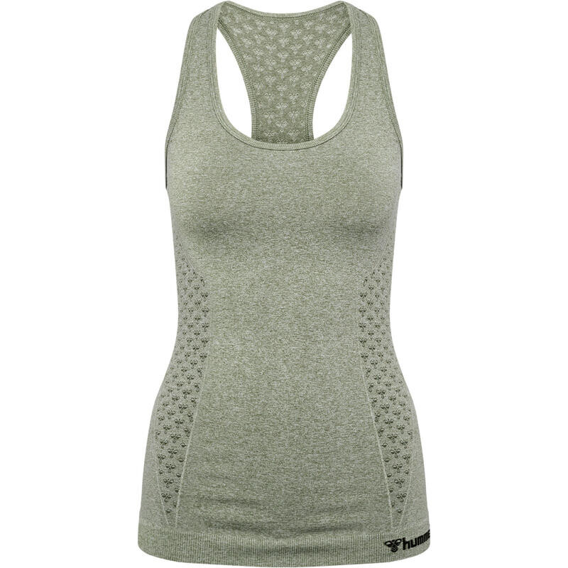 

Hmlci Бесшовная женская футболка для йоги HUMMEL, цвет grau