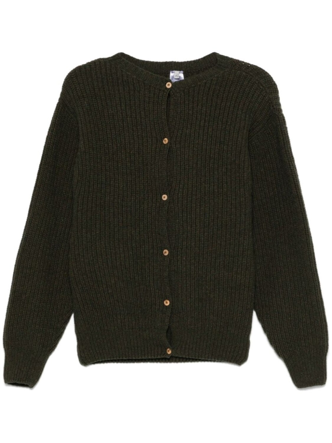 

Кардиган Baserange Fisherman's-knit, зеленый
