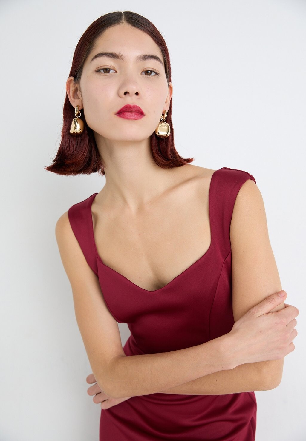 

Одежда для особых случаев HARRIET SWEETHEART MAXI DRESS WAL G., бордовый