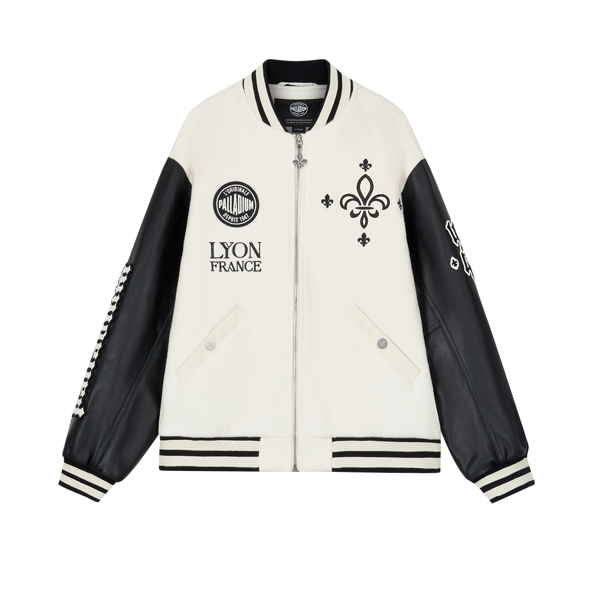 

Бейсбольная куртка Unisex Palladium, Свинцово-черный