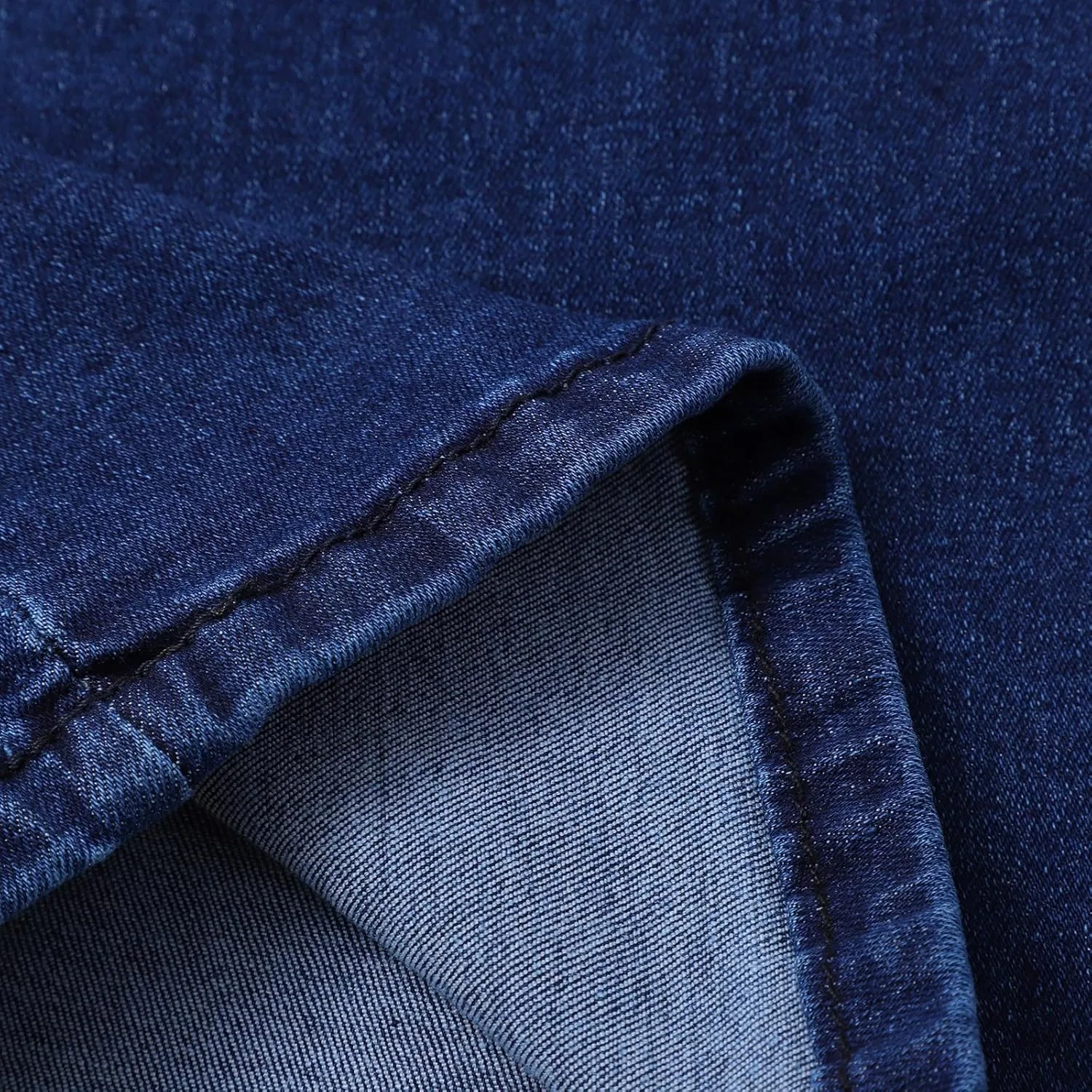 Джинсы повседневные Women's Casual Jeans, темно-синие — фото 4