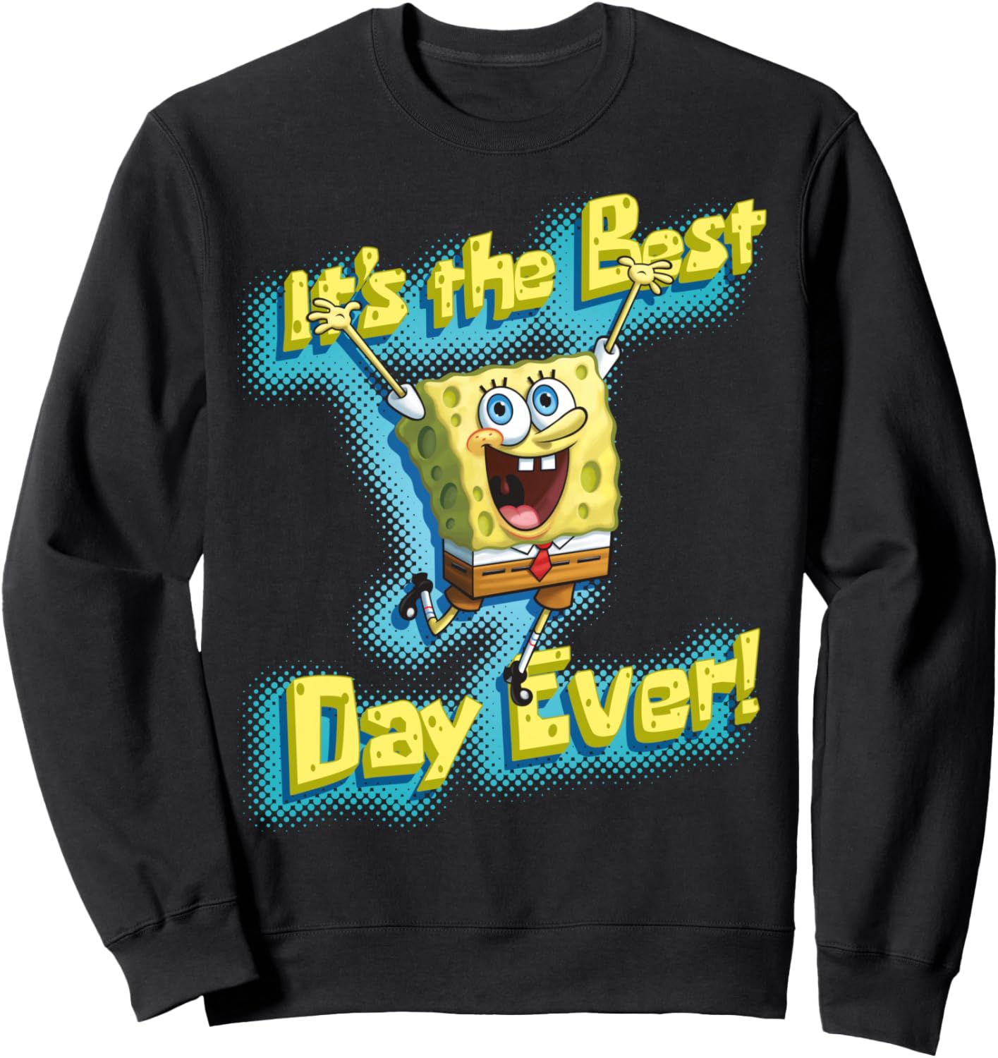 

Лучший день в жизни Губки Боба Квадратные Штаны! Толстовка Spongebob Squarepants, черный