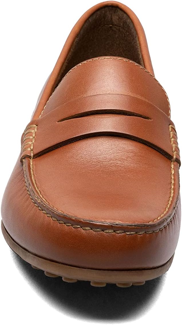 Мужские лоферы Florsheim, модель Throttle Moc Penny, Cognac Smooth — фото 2