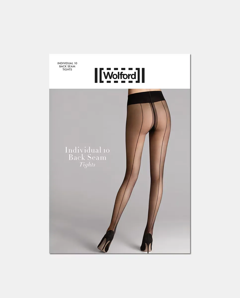 

Трусики Wolford плотностью 10 ден с полоской сзади, черный