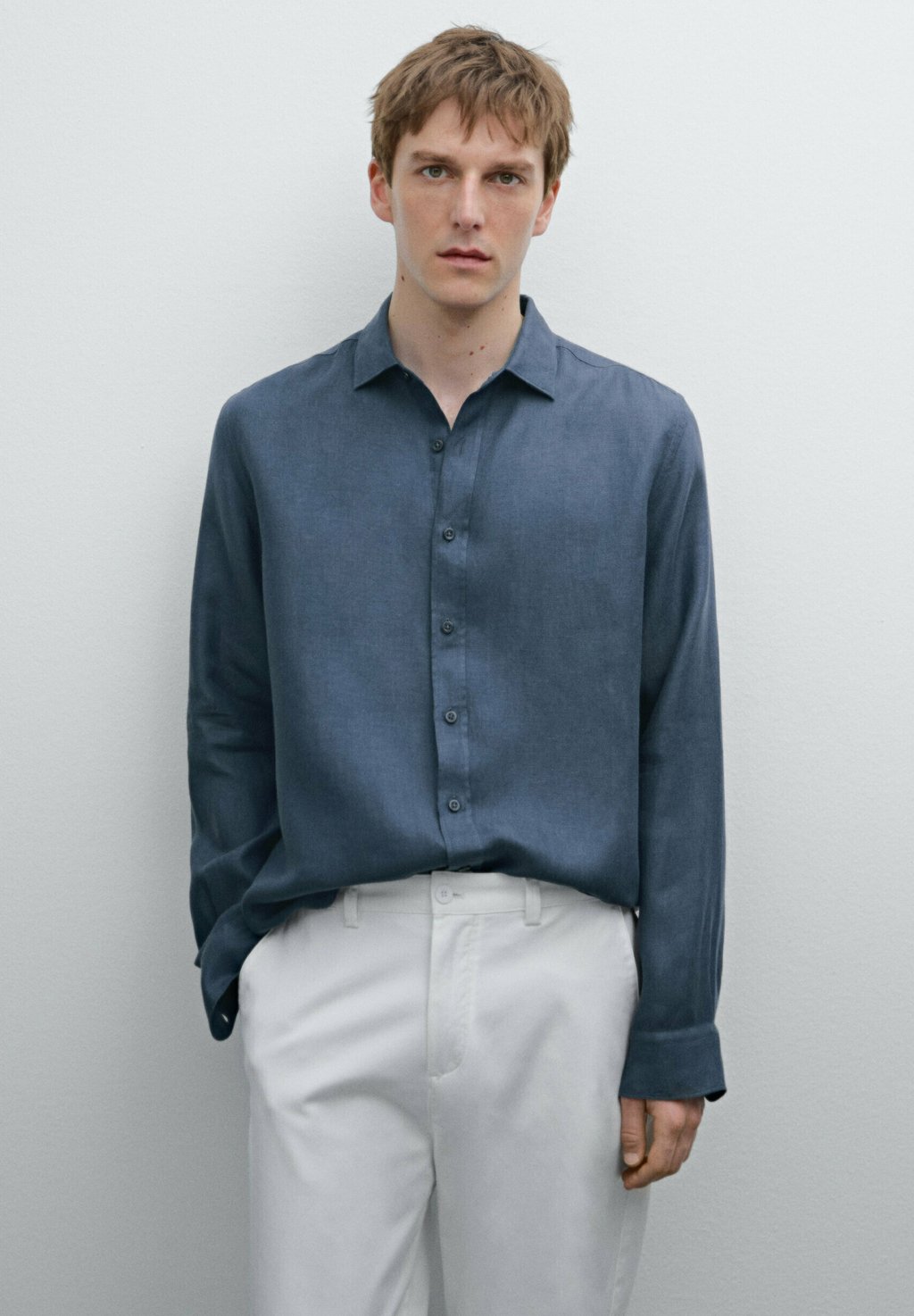 

Рубашка REGULAR FIT Massimo Dutti, синий