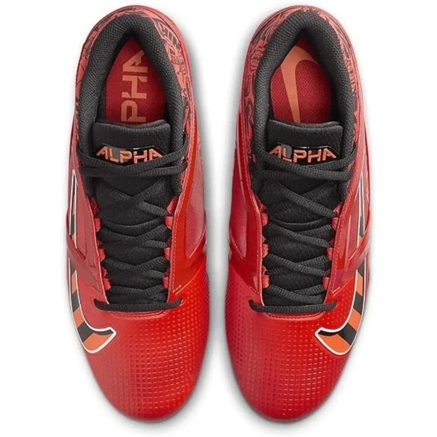 Футбольные бутсы Nike Alpha Ace 4 Pro FQ3984-600 s Picante Red Black NIN850 — фото 4