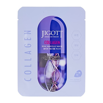 

Маска Collagen Real Ampoule 27 мл Jigott