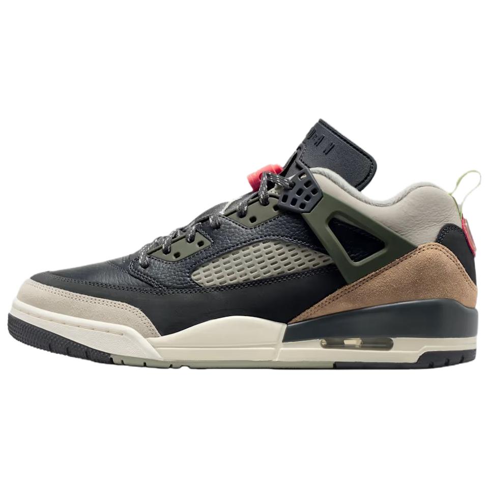 

Jordan Кроссовки баскетбольные мужские Spizike Low top Vintage Black Green
