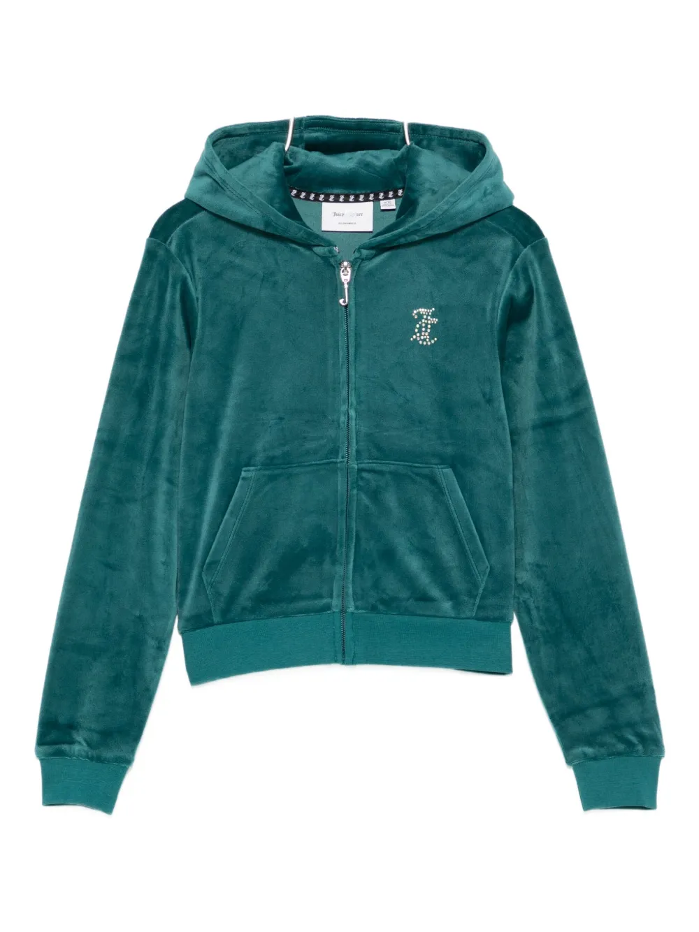 

Худи с логотипом Juicy Couture Kids, синий