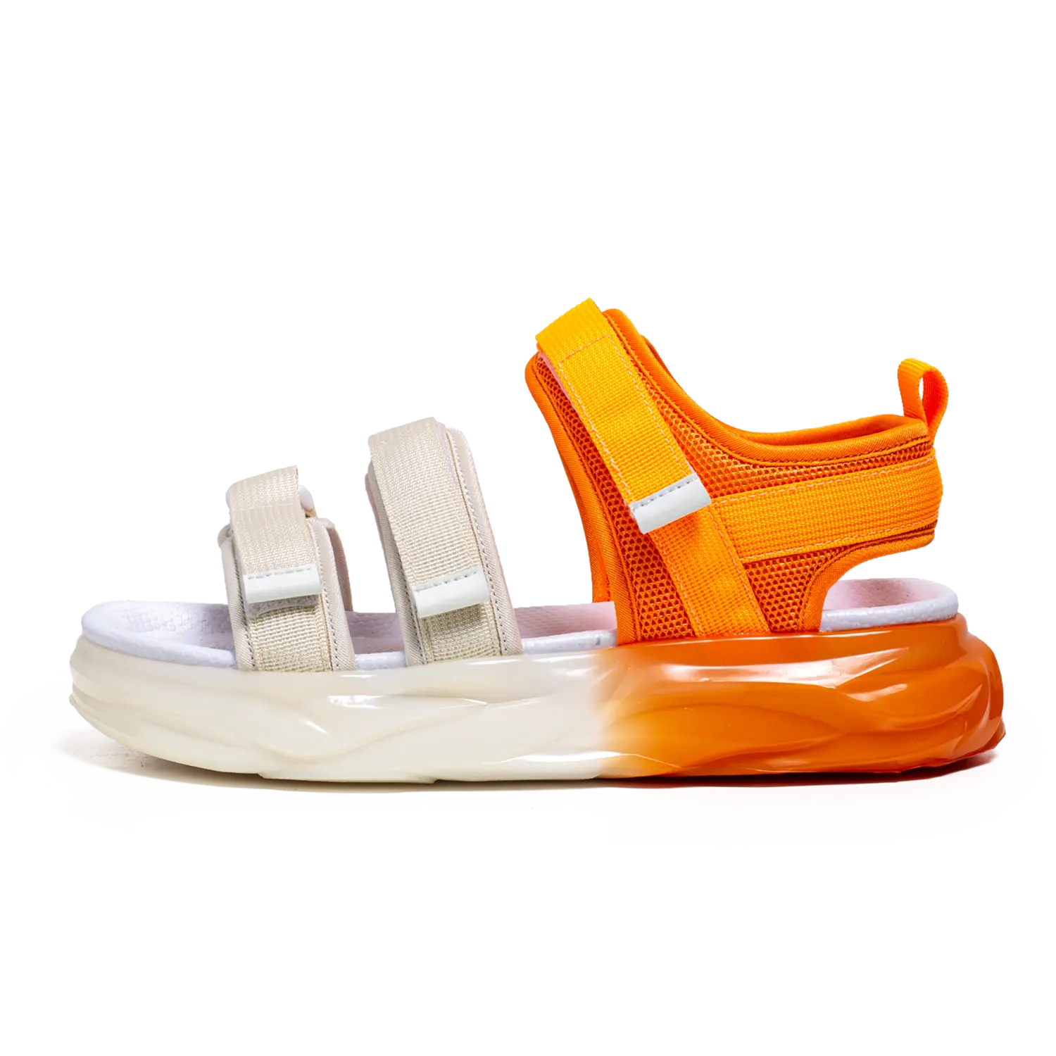 

Bull charm Пляжные сандалии мужские бело-голубые бежево-оранжевые бело-чёрные бежево-оранжевые, цвет Beige Orange