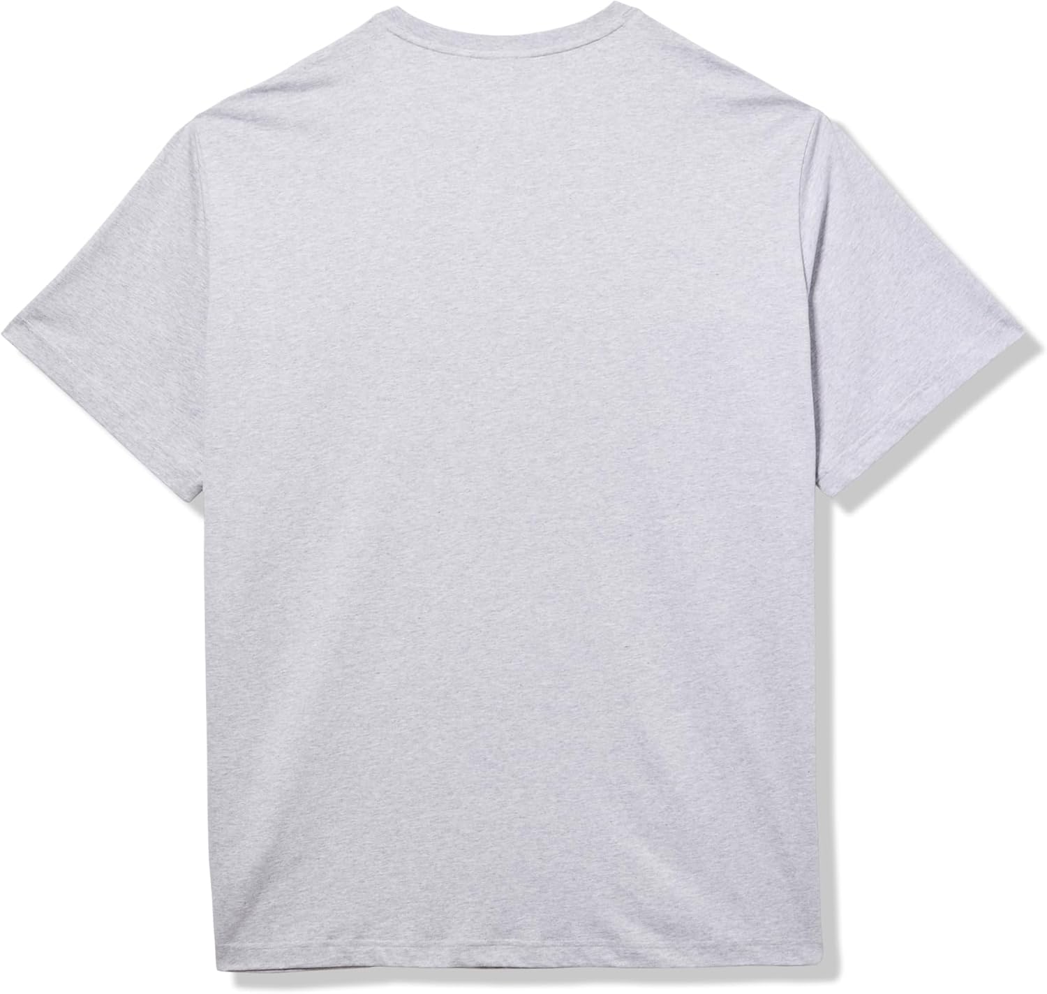 Мужская футболка Lacoste с V-образным вырезом и широким кроем из пима, Silver Chine/Black — фото 3