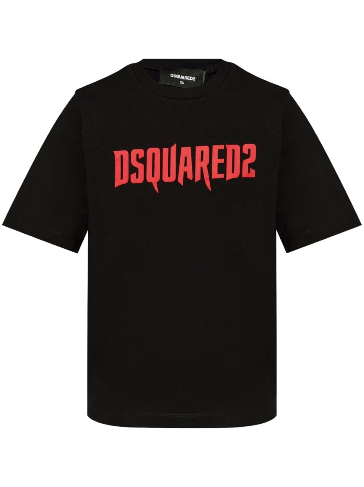 

Dsquared2 футболка из хлопка с принтом логотипа Horror, черный