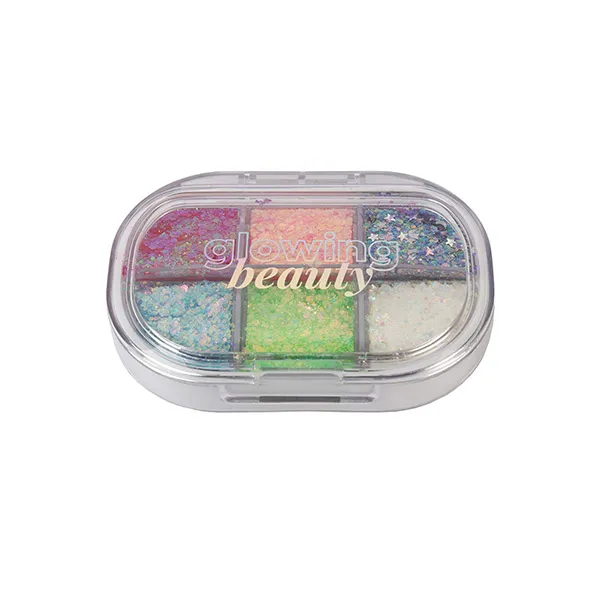 

Биоразлагаемая палитра блесток Paleta Glitter Bio 1699, цвет colourful