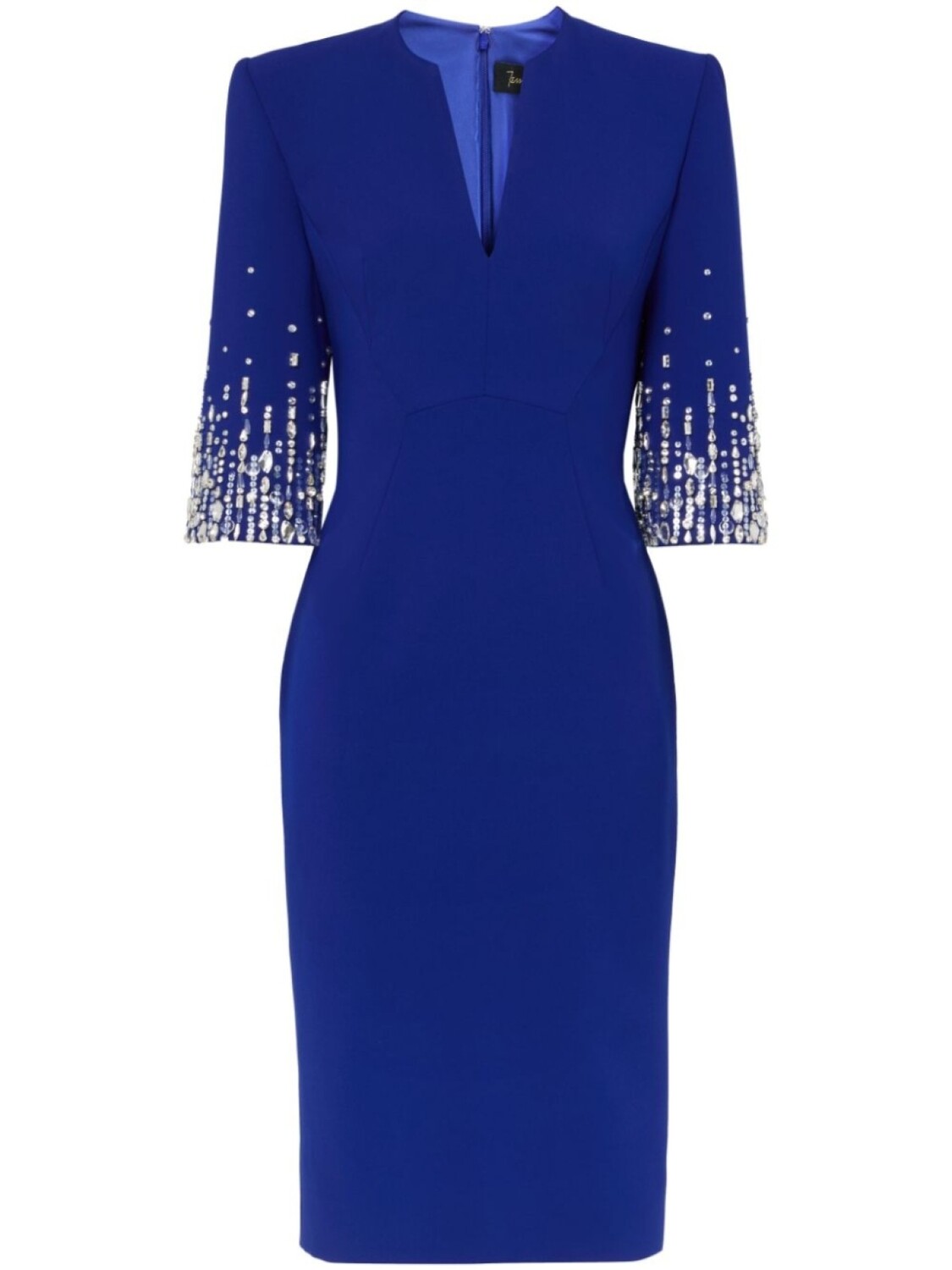 

Платье миди Biela Jenny Packham, синий