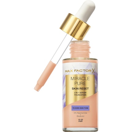 

Тональная основа Miracle Pure Serum 10-30 Светлый Max Factor