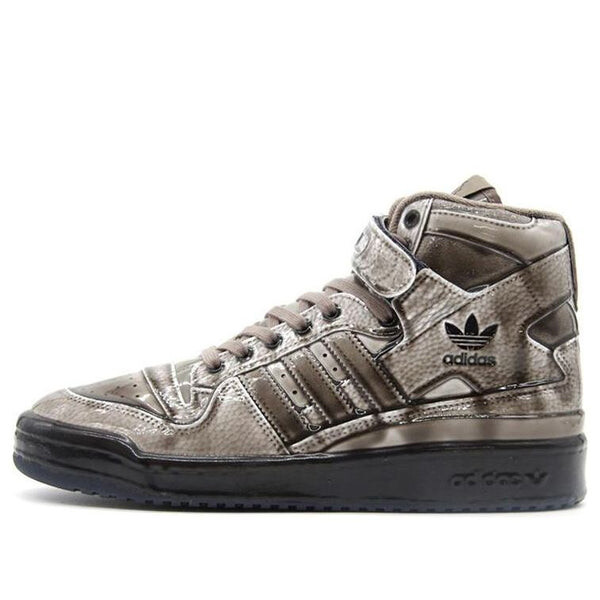 

Кроссовки jeremy scott x forum высокие Adidas, коричневый