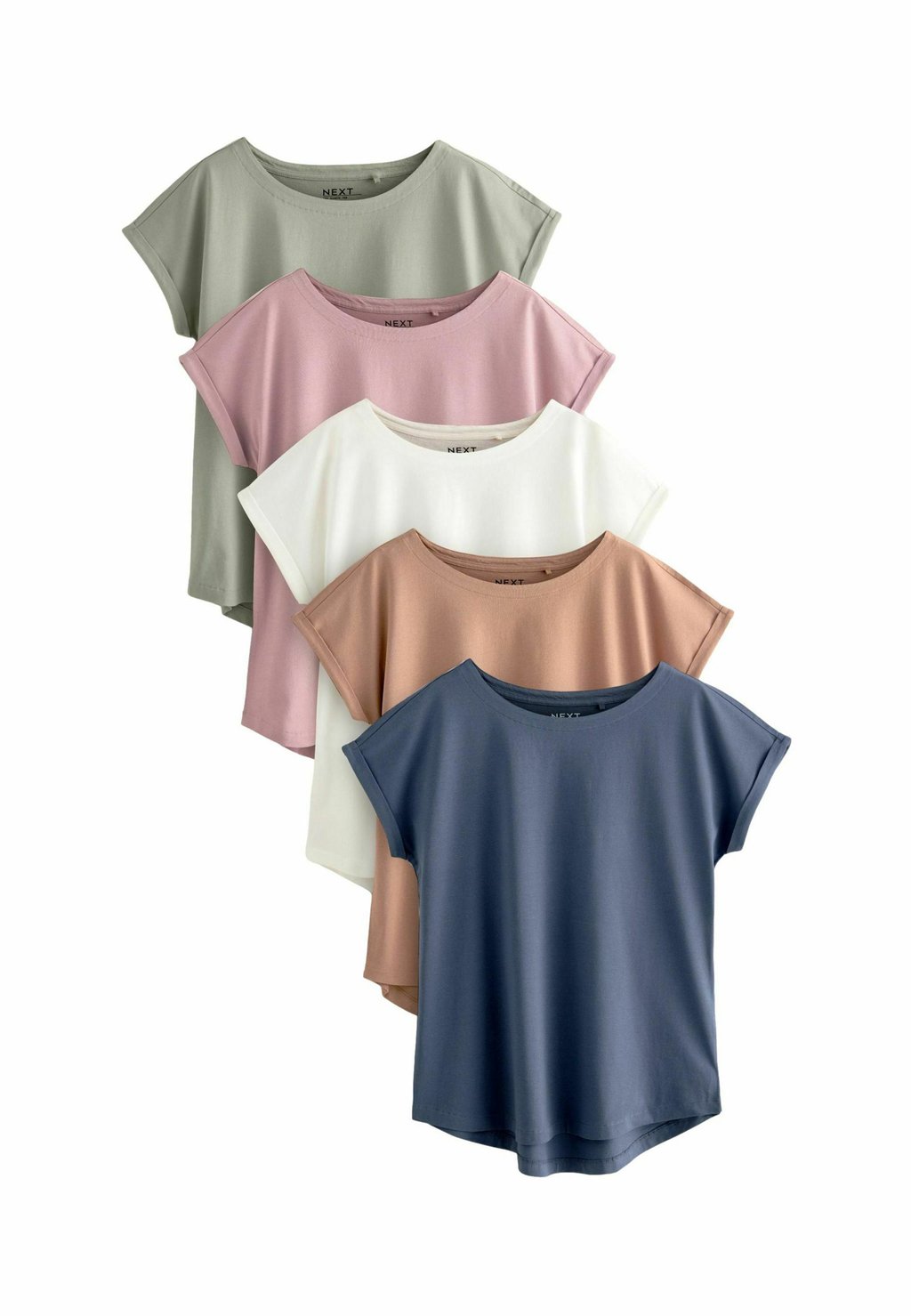 

Базовая футболка PETITE FIT - SLEEVE 5 PACK Next, бежевый