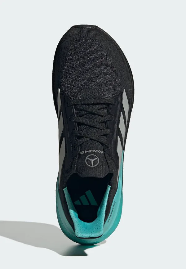 Кроссовки ultraboost 5 amg petronas f1 team для ходьбы Adidas Performance, Core Black Silver Metallic Semi Mint Rush — фото 3