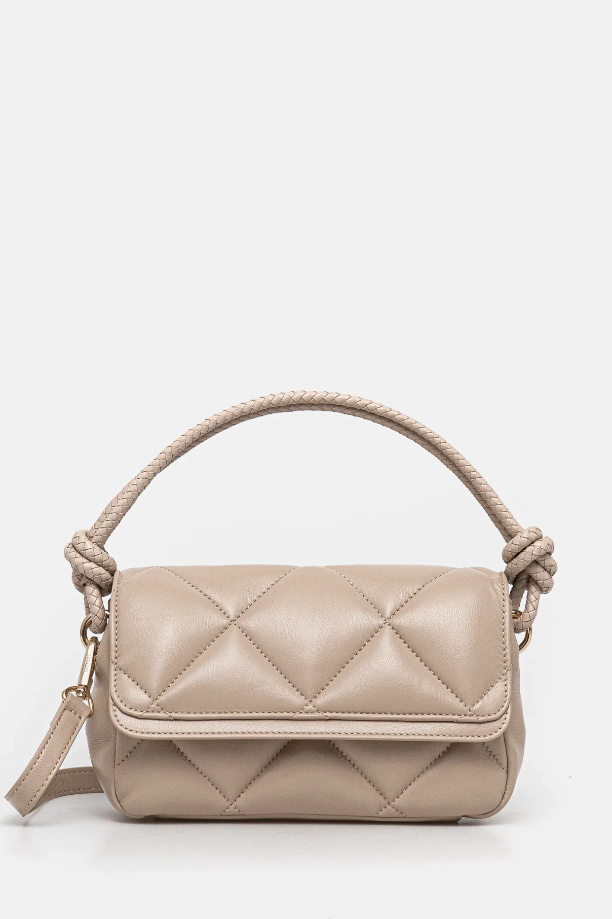 

CORINNE кожаная сумка Guess, бежевый