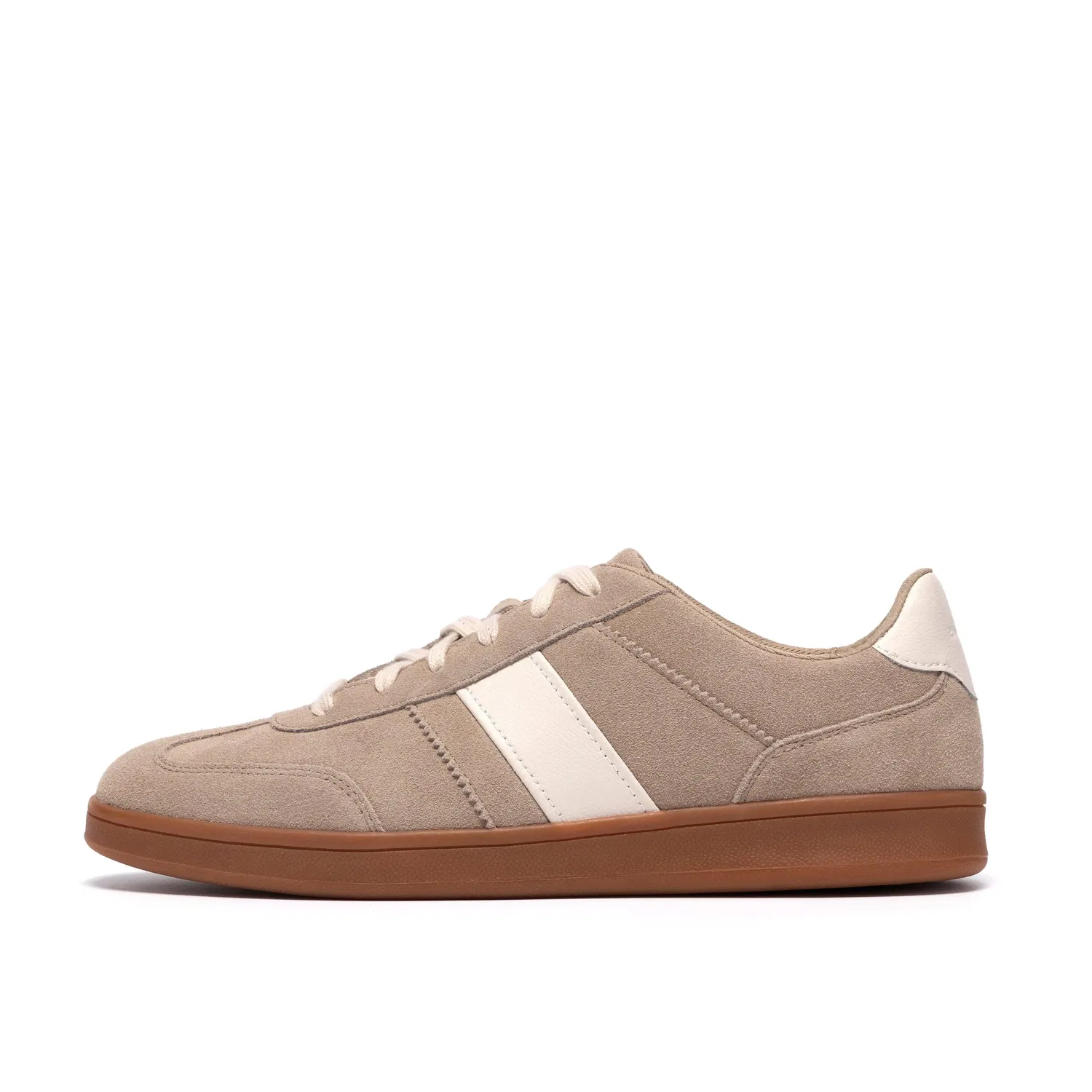 Кроссовки на подошве cupsole Clarks, бежевый — фото 2