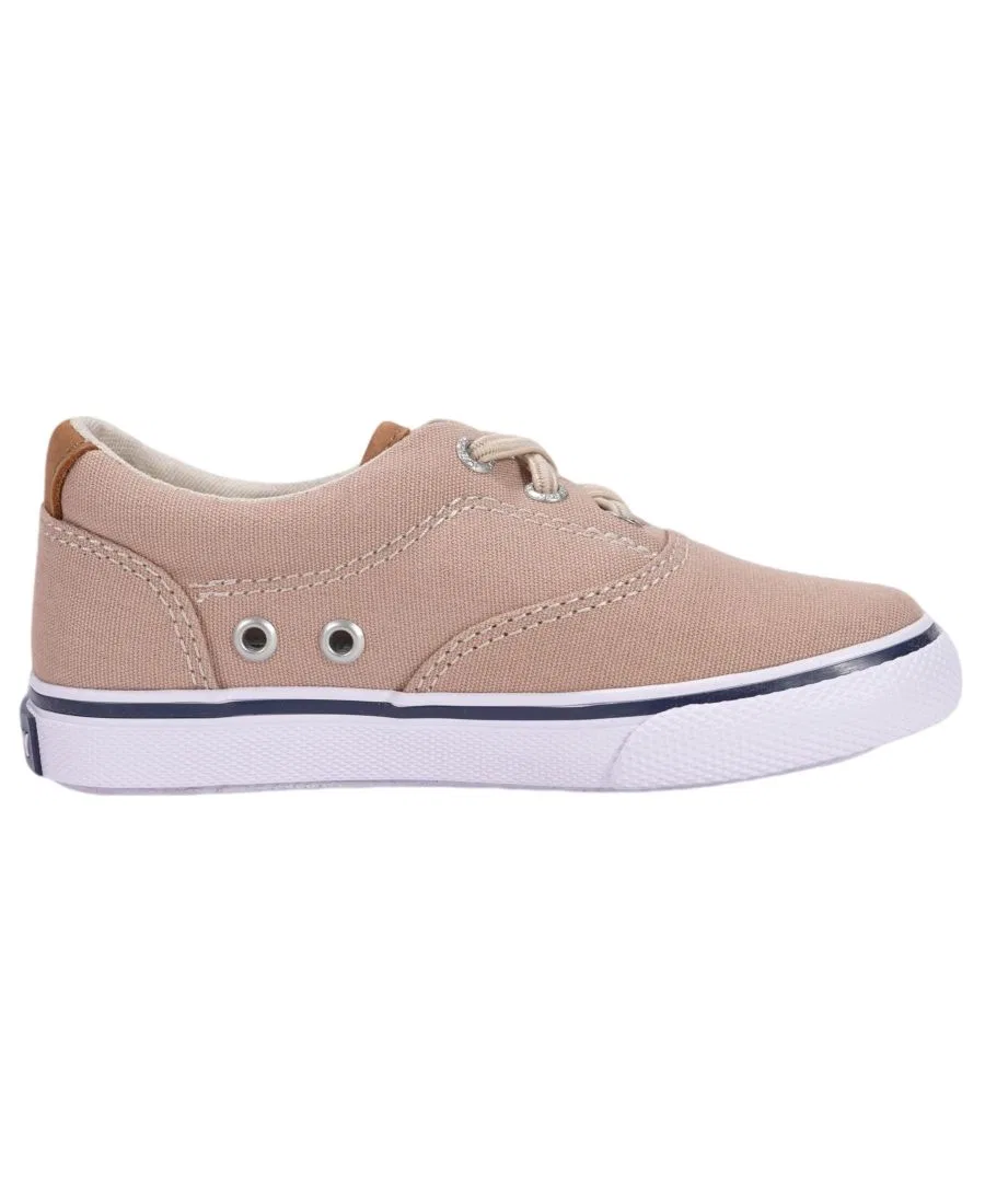 Детские кеды Striper II CVO из парусины Sperry, коричневый — фото 2