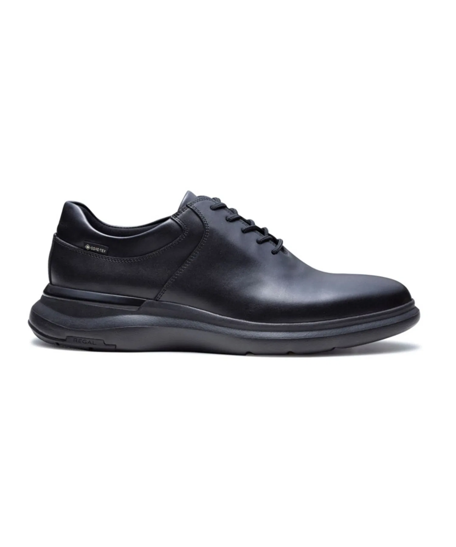 Мужские кожаные туфли REGAL 71HL GORE-TEX чёрные — фото 3