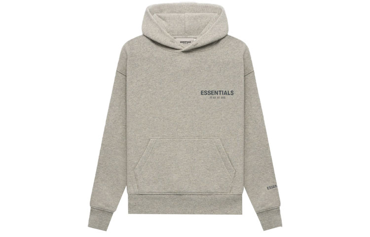 

Детская толстовка Fear Of God Essentials, цвет Dark Oatmeal