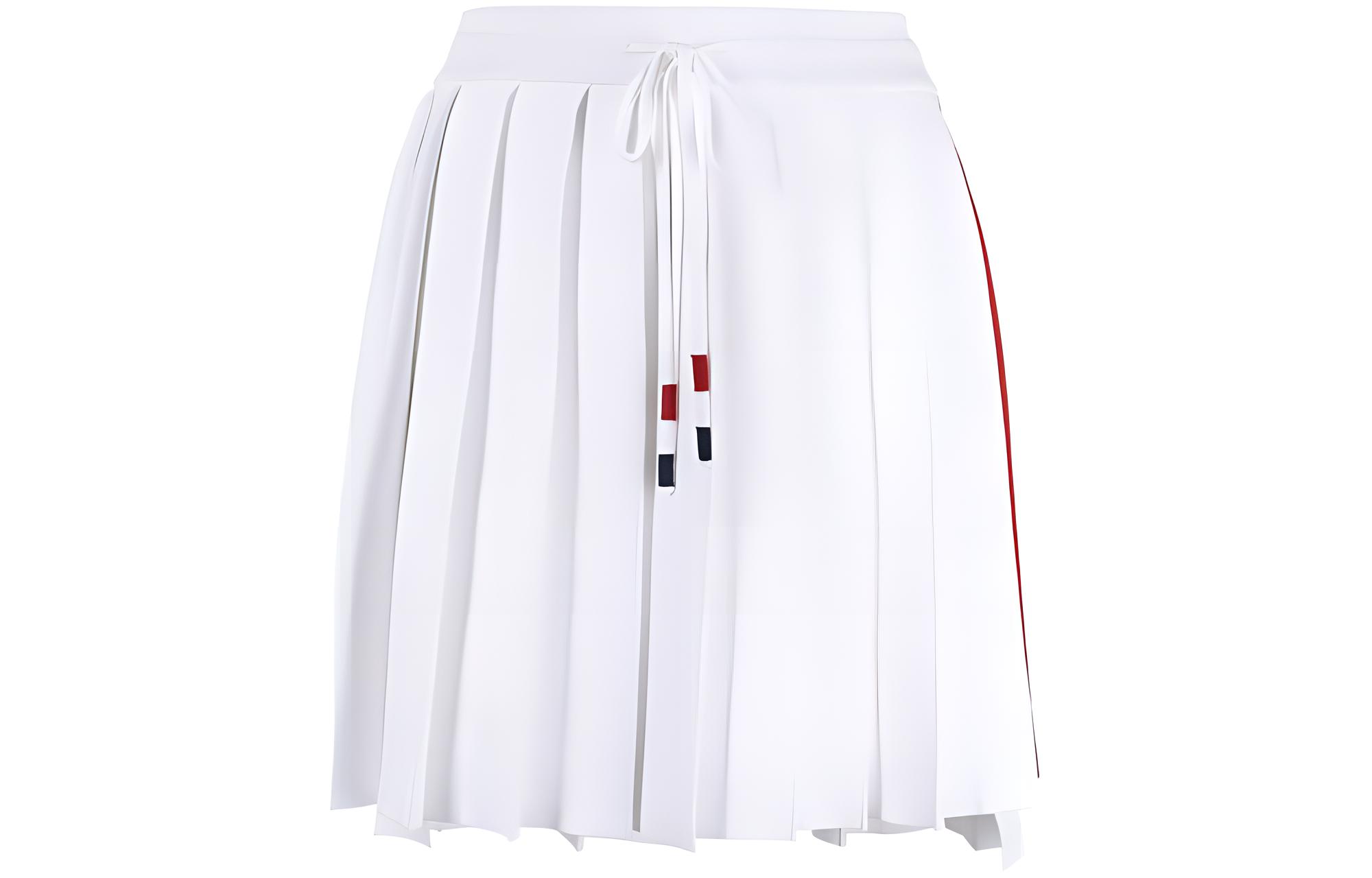 

SS22 Повседневная короткая юбка женская белая THOM BROWNE