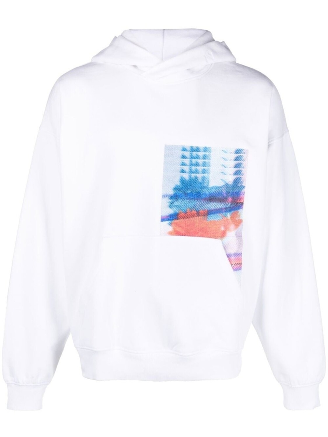 

Calvin Klein Jeans худи с цветочным принтом, белый