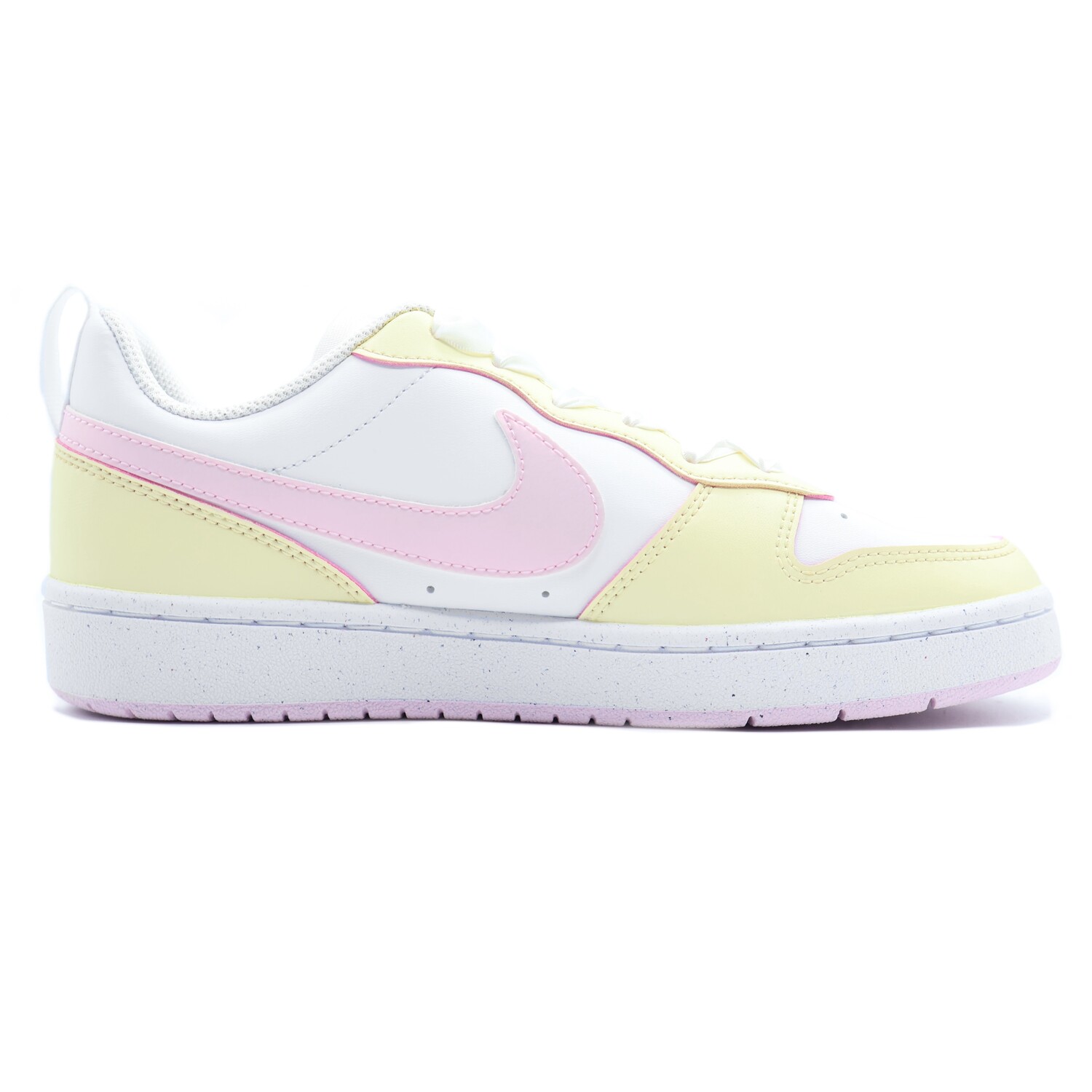 

Кроссовки Nike Court Borough Skateboarding Shoes Women's Low-top Yellow/pink/white, светло-желтый