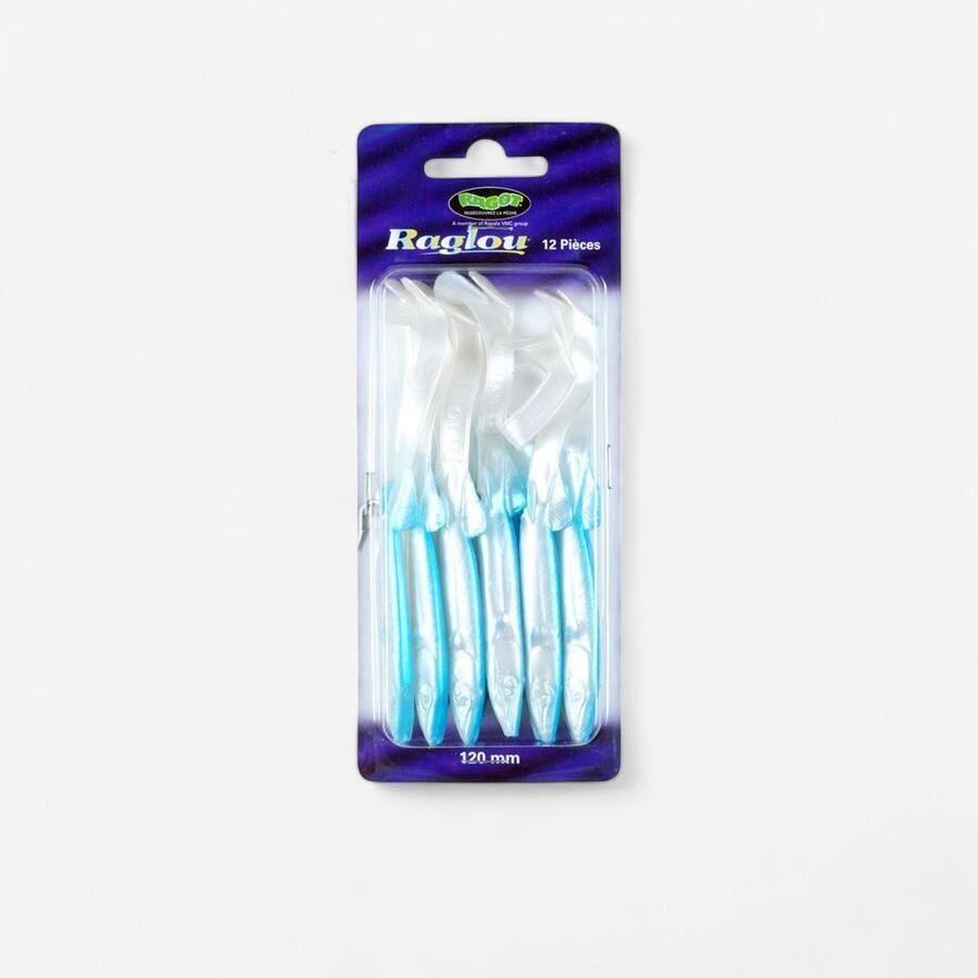 

RAGOT Мягкая приманка Raglou 12В см перламутрово-голубой 12 штук