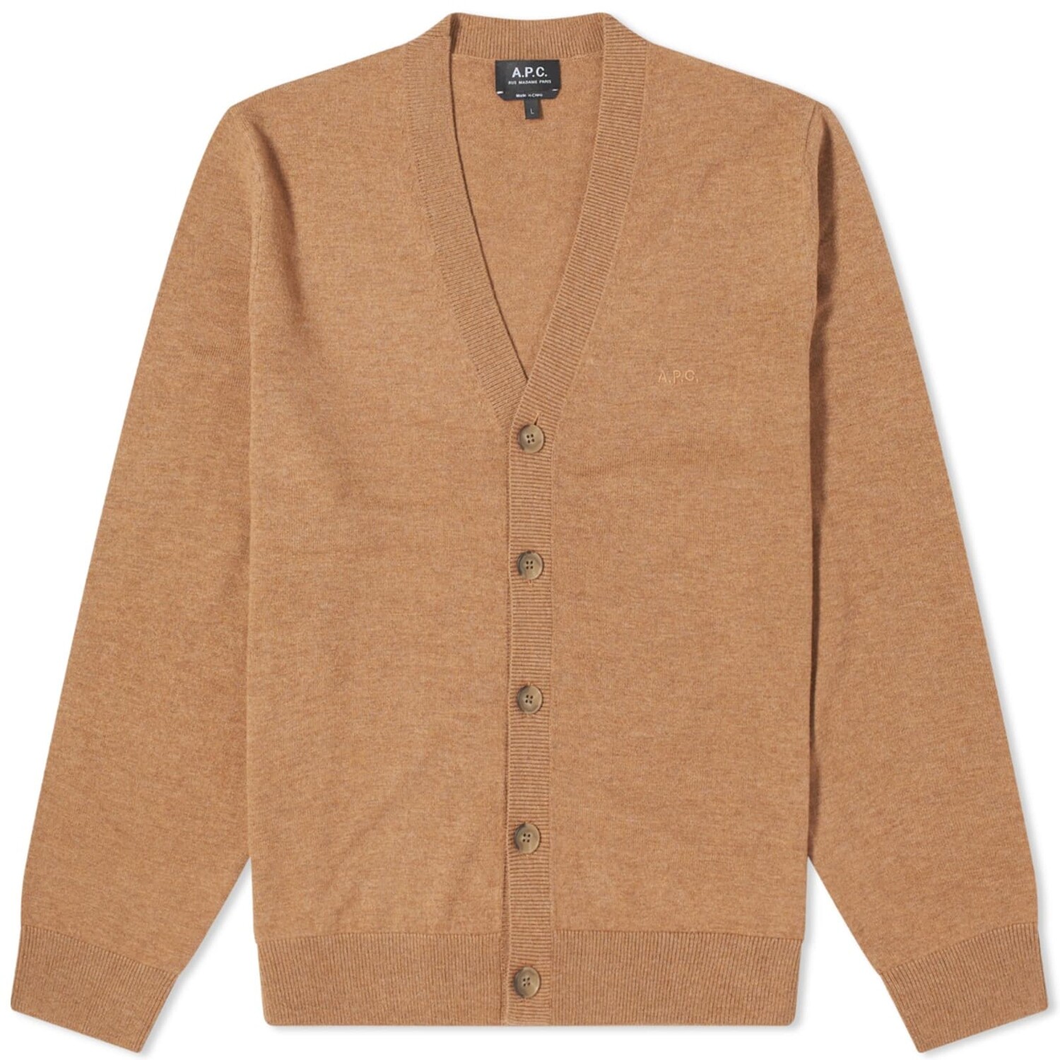 

Кардиган A.P.C. Joe, цвет Heather Beige