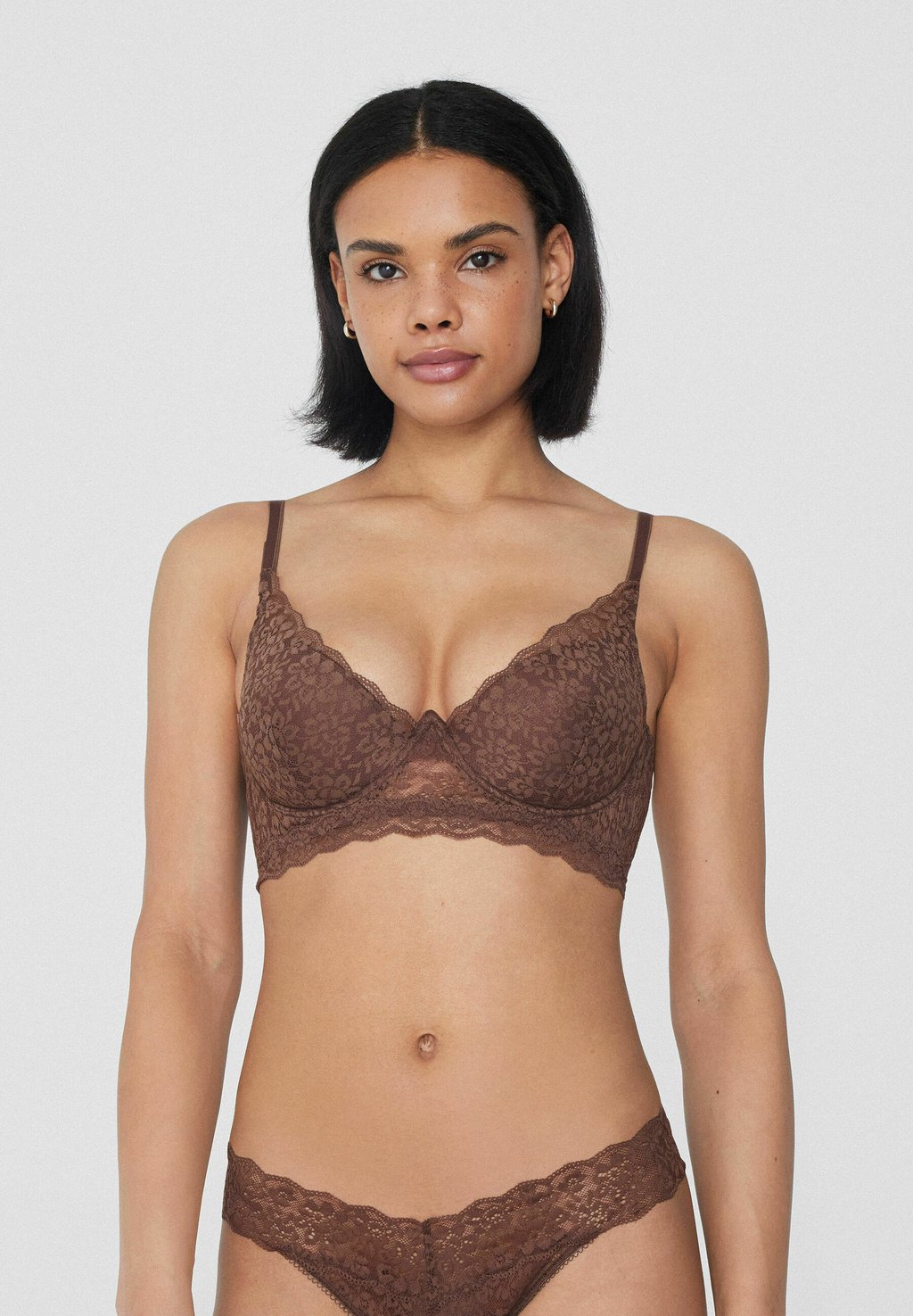 

Бюстгальтер пуш-ап SUPER-BH MALIBÙ Tezenis, коричневый