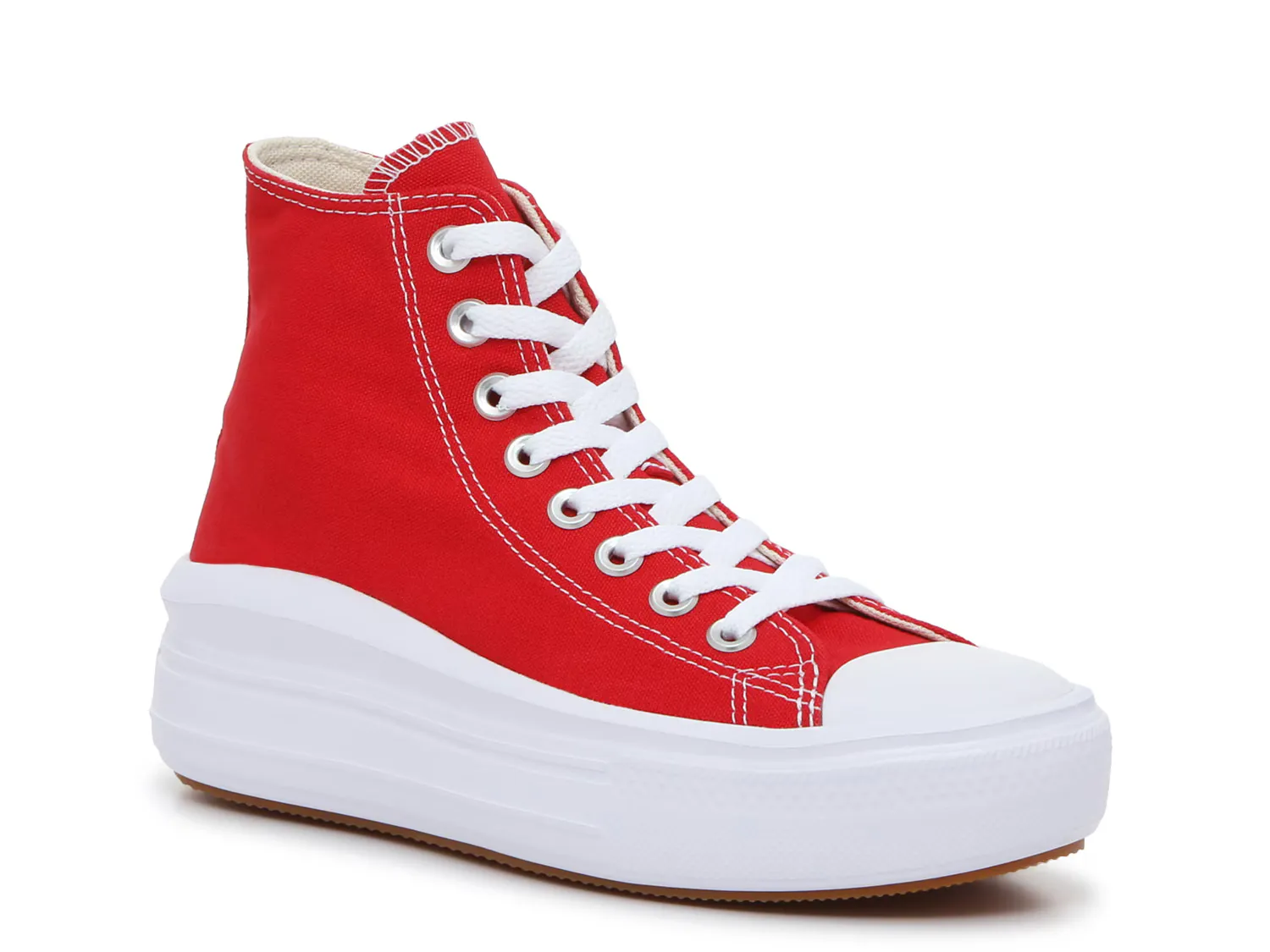 

Кроссовки Chuck Taylor All Star Move High-Top Sneaker Converse, красный