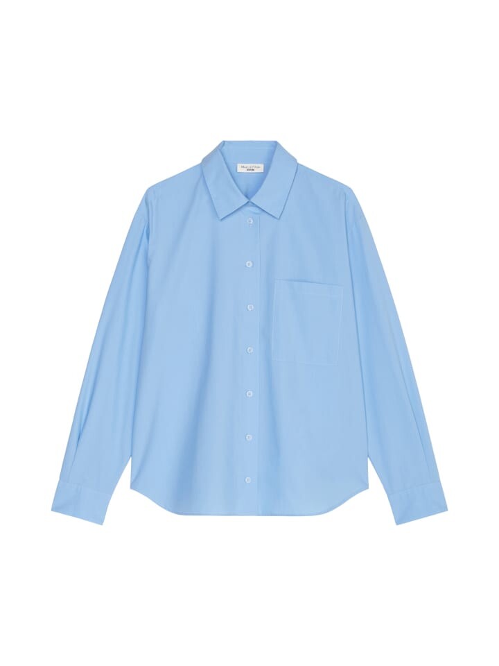 

Блуза Marc O'Polo DENIM Popeline-Bluse relaxed, цвет Soft Sky Blue